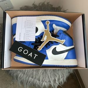 Nike Kids Sneakers - Blue, White, Black